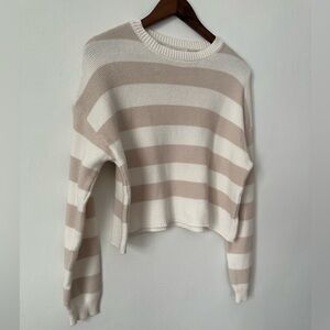 Moon & Madison Oversized Striped Knit Sweater-Size M-Excellent Condition
